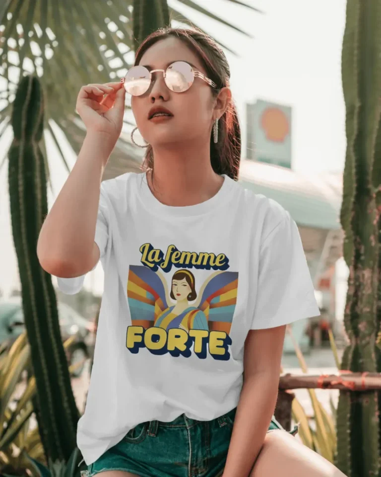 Strong Women Half Sleeve T-shirt