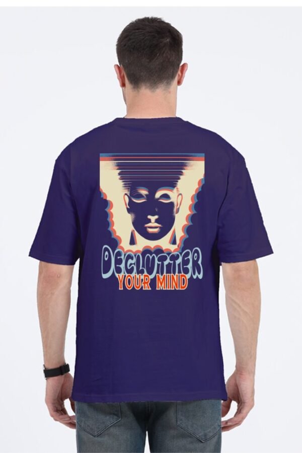 Declutter Mind Unisex Oversize Classic T-shirt - Image 5