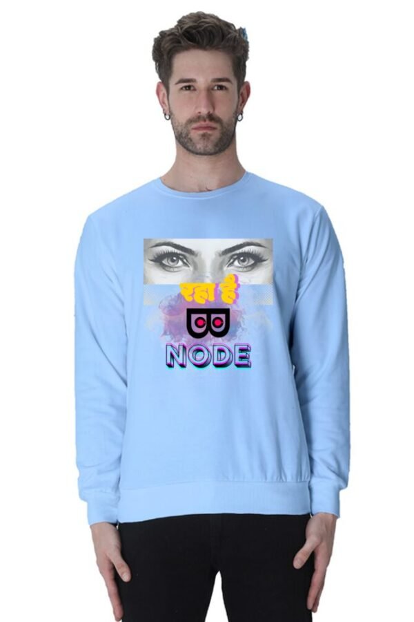 Dekh Raha hai Bnode Unisex Sweatshirt - Image 3