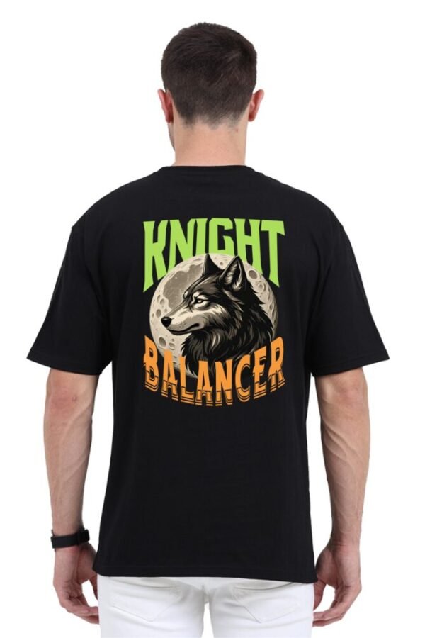 Knight Wolf Unisex Oversize Classic T-shirt - Image 11
