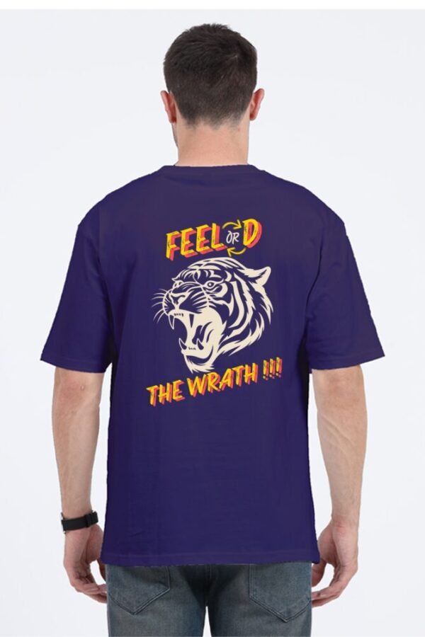 Feel The Wrath Tiger Unisex Oversize Classic T-shirt - Image 5