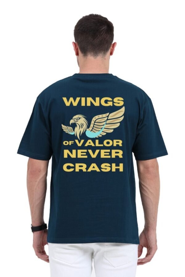 Wings of Valor Unisex Oversize Classic T-shirt - Image 6