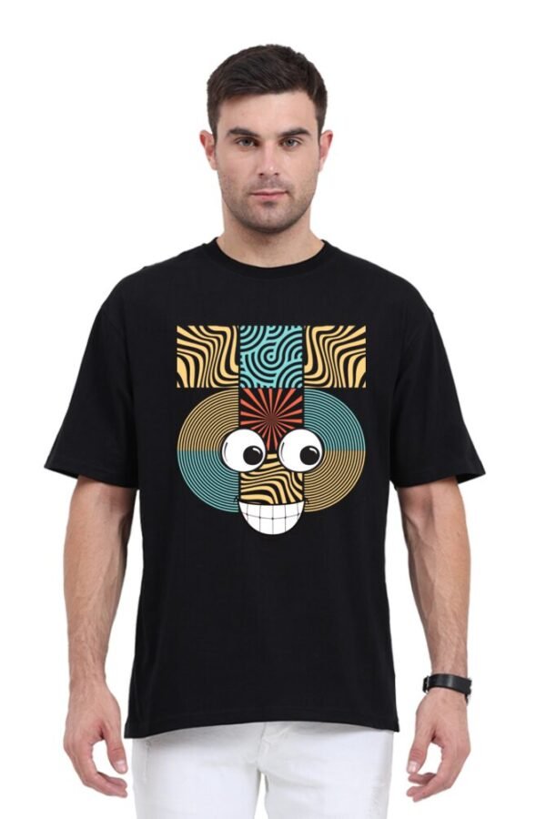 Objective Smile Unisex Oversize Classic T-shirt - Image 12