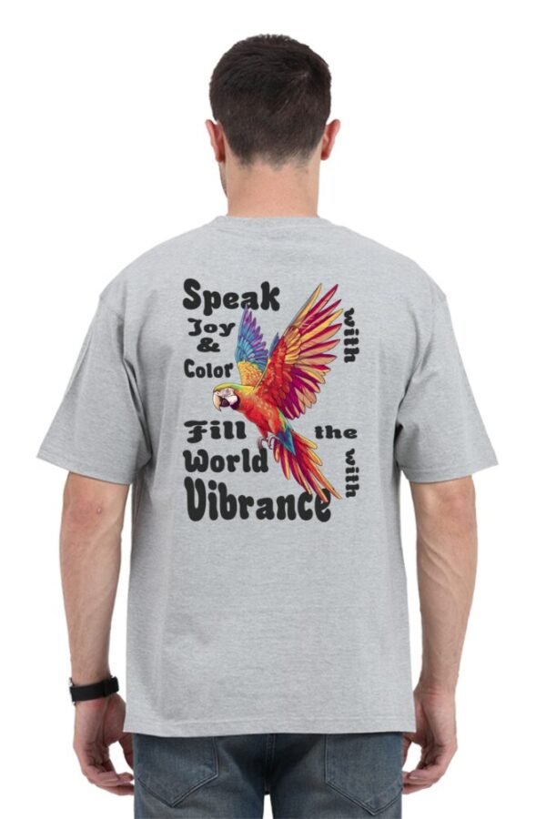 Vibrance of Parrot Unisex Oversize Classic T-shirt - Image 12