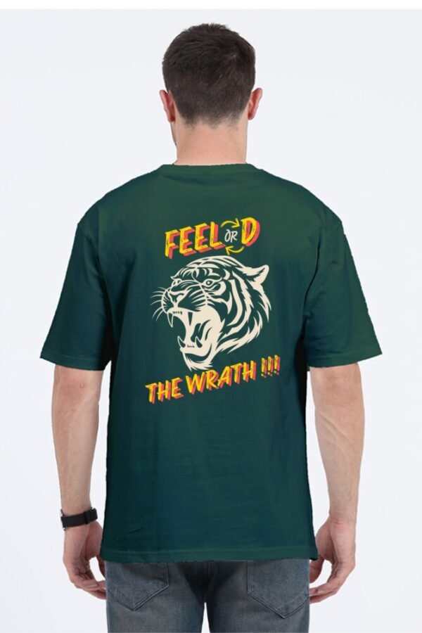 Feel The Wrath Tiger Unisex Oversize Classic T-shirt - Image 13