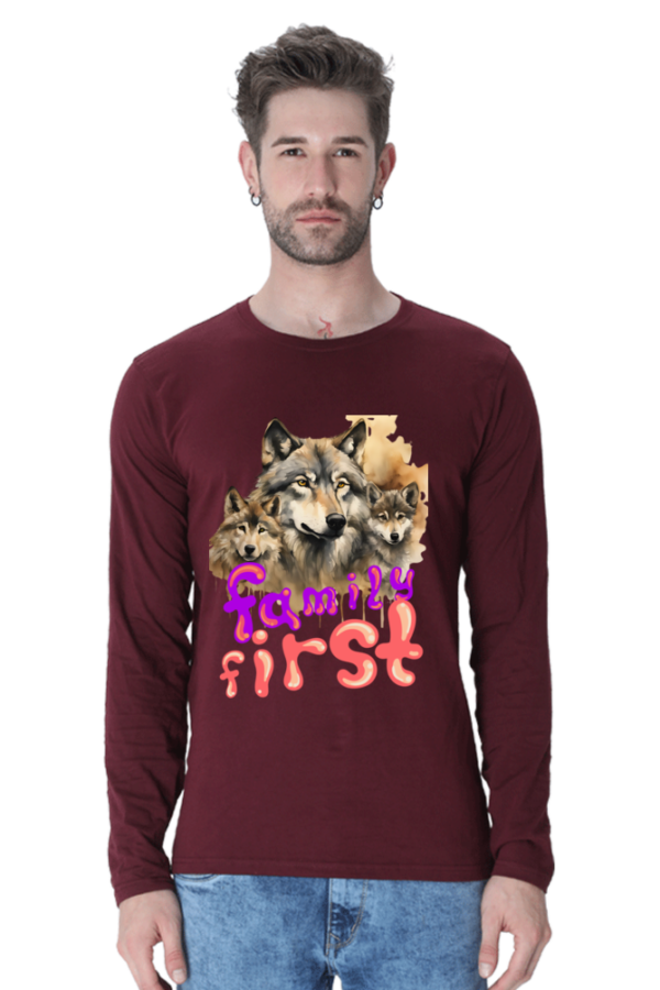 Family First men Full Sleeve T-shirt - Image 4