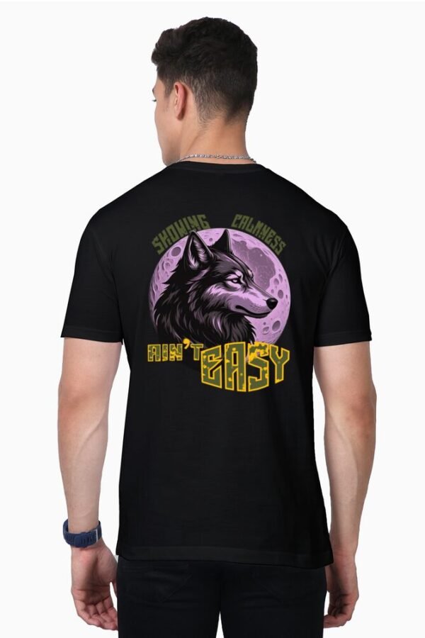 Calmness Ain't Easy Unisex Half Sleeve T-shirt - Image 7