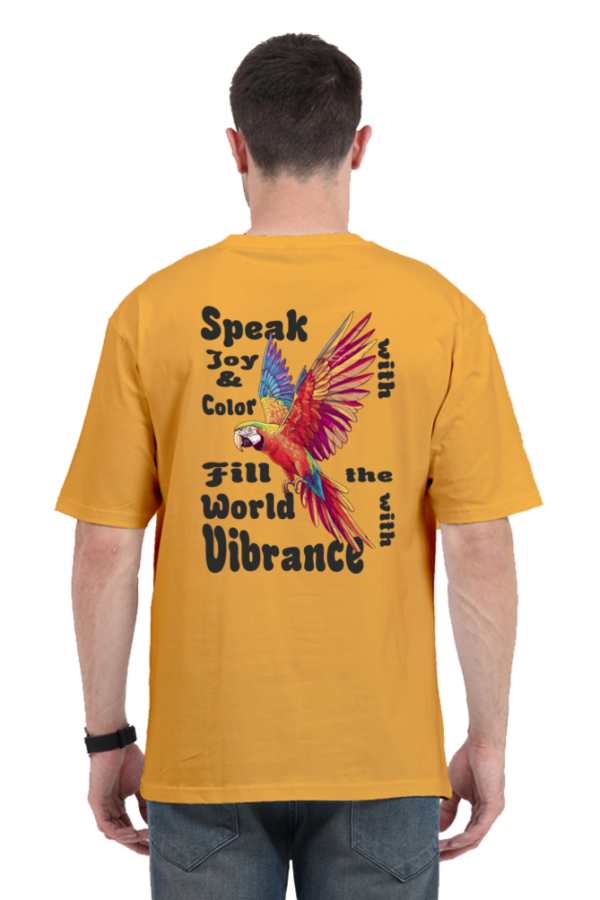 Vibrance of Parrot Unisex Oversize Classic T-shirt - Image 10