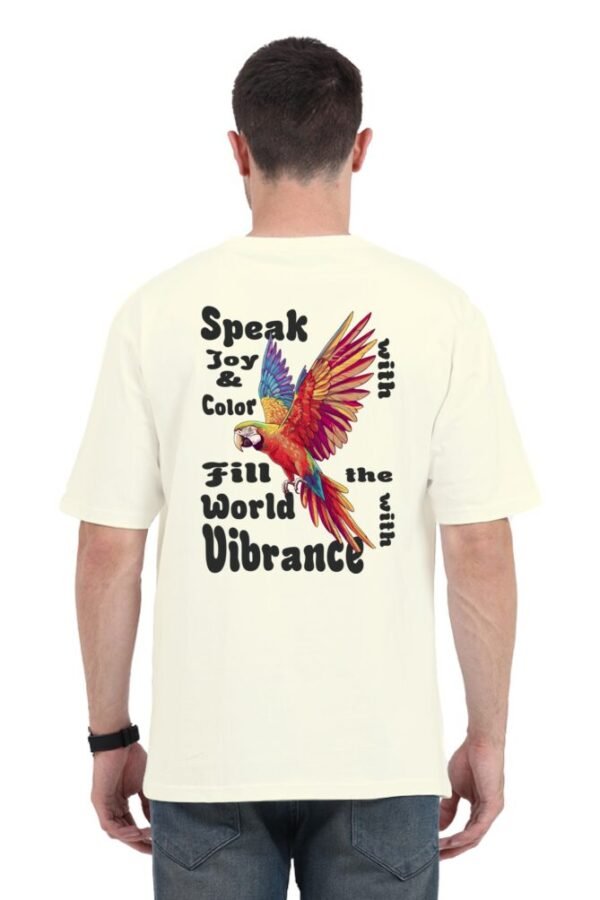 Vibrance of Parrot Unisex Oversize Classic T-shirt - Image 14