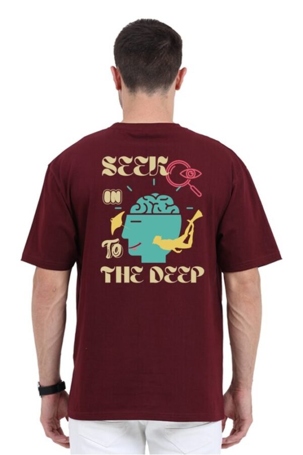 The Deep Seeker Unisex Oversize Classic T-shirt - Image 9
