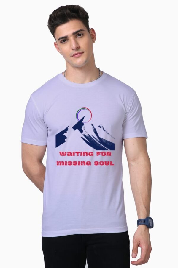 Missing Soul Unisex Half Sleeve T-shirt - Image 4