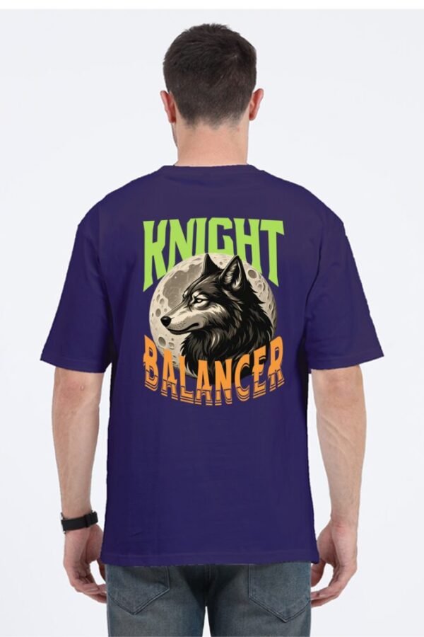 Knight Wolf Unisex Oversize Classic T-shirt - Image 5