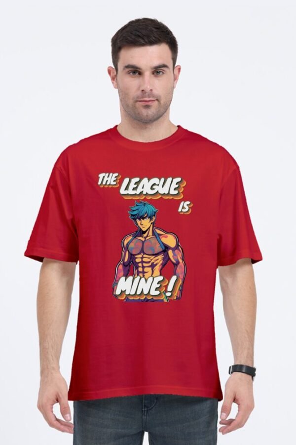 The League is Mine Unisex Oversize Classic T-shirt - Image 7