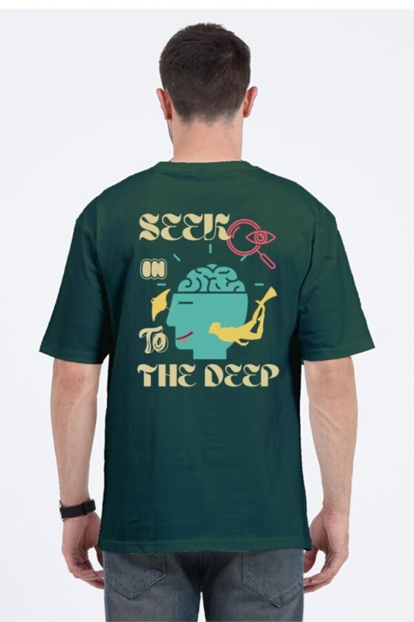The Deep Seeker Unisex Oversize Classic T-shirt - Image 13