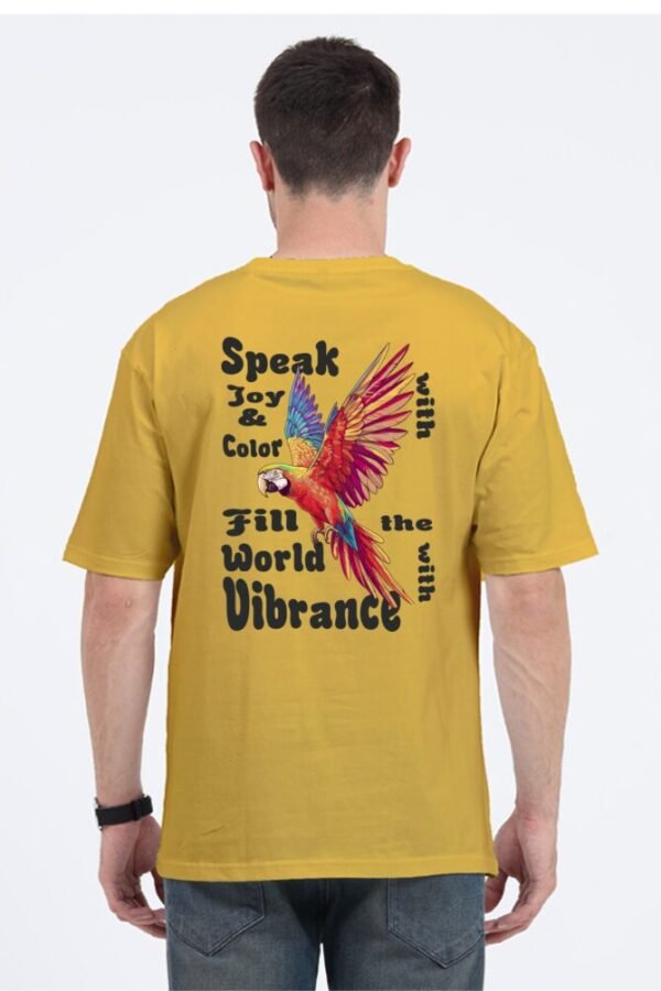 Vibrance of Parrot Unisex Oversize Classic T-shirt - Image 8