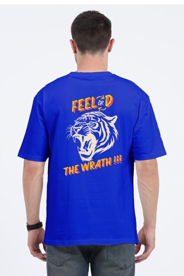 Feel The Wrath Tiger Unisex Oversize Classic T-shirt - Image 11
