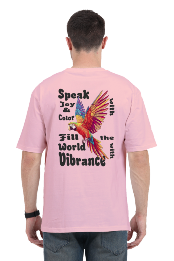 Vibrance of Parrot Unisex Oversize Classic T-shirt - Image 6