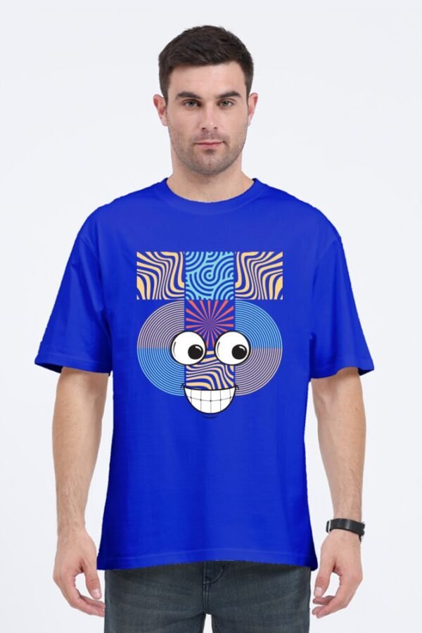 Objective Smile Unisex Oversize Classic T-shirt - Image 9