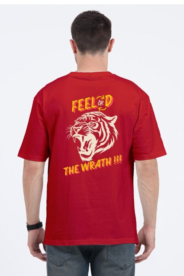 Feel The Wrath Tiger Unisex Oversize Classic T-shirt - Image 9