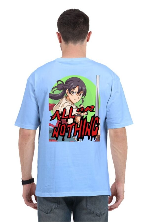 All or Nothing Unisex Oversize Classic T-shirt - Image 5