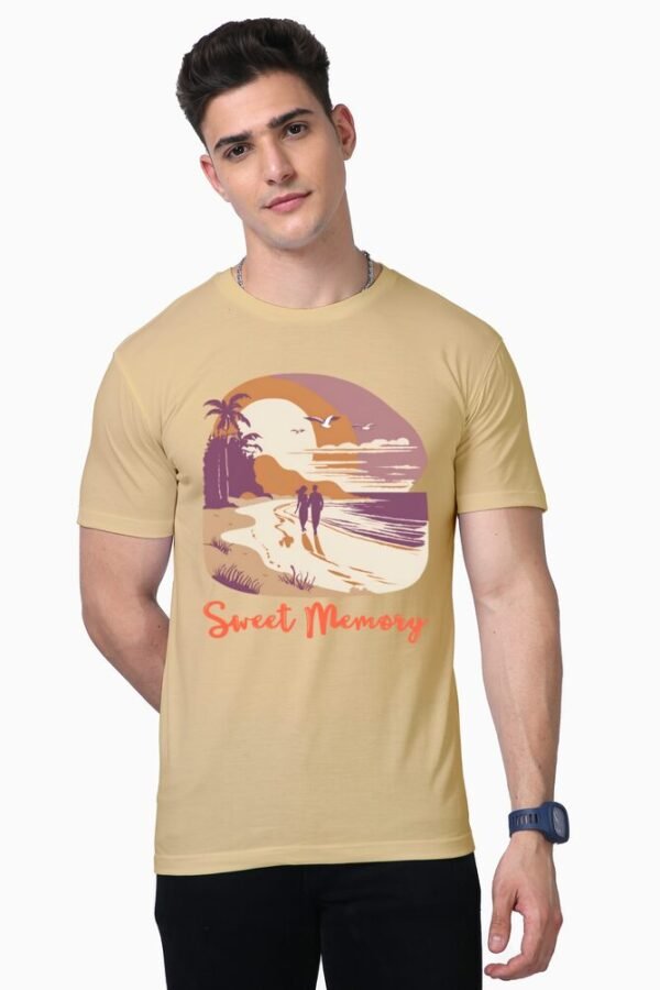 Couple Sweet Memory Unisex Half Sleeve T-shirt - Image 9