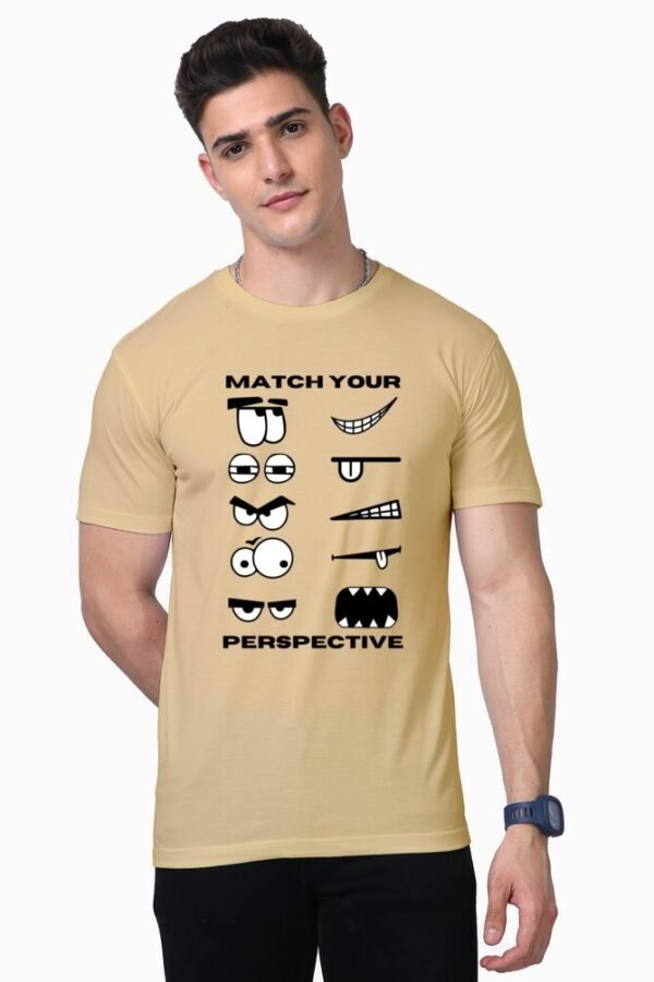 Match Your Perspective Unisex Half Sleeve T-shirt - Image 6