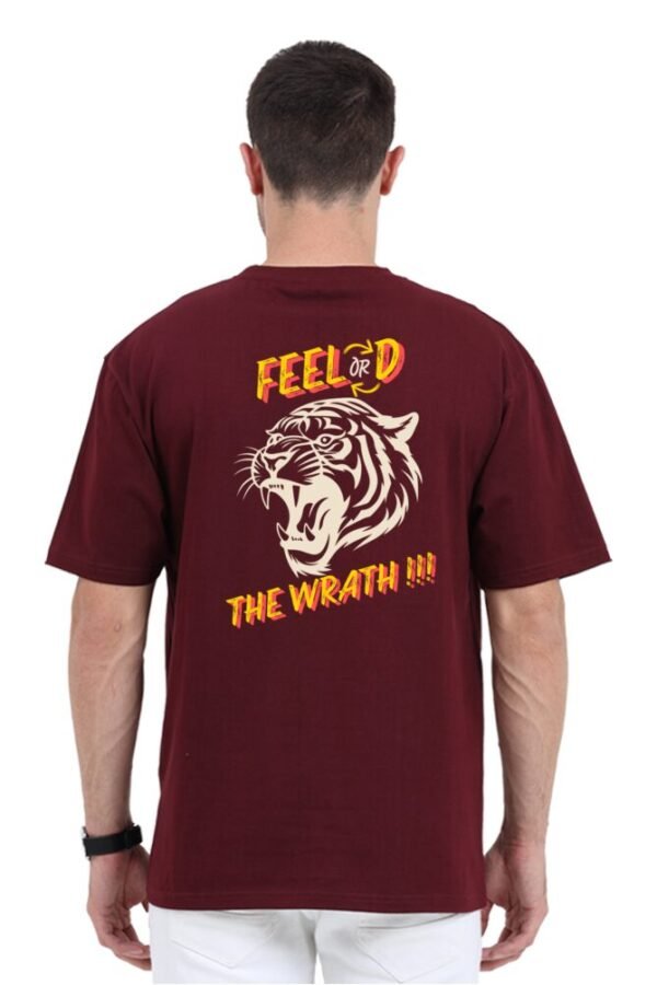 Feel The Wrath Tiger Unisex Oversize Classic T-shirt - Image 7