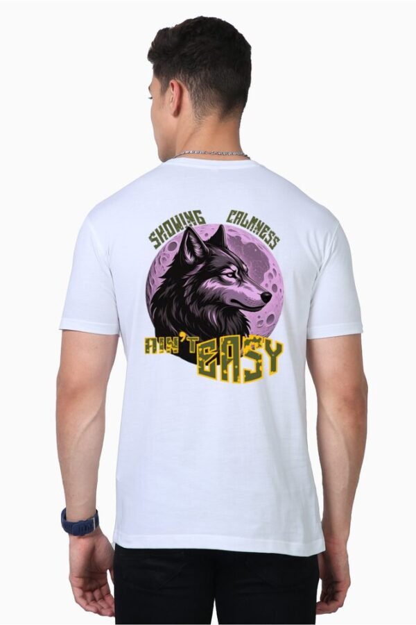 Calmness Ain't Easy Unisex Half Sleeve T-shirt - Image 8