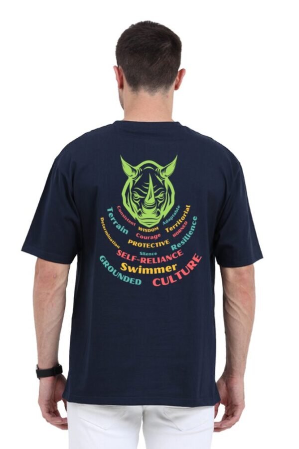 Rhino Attitude Unisex Oversize Classic T-shirt - Image 15