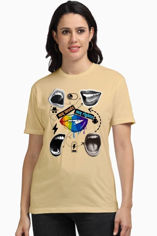 My Modes My Rights Unisex Half Sleeve T-shirt - Image 7