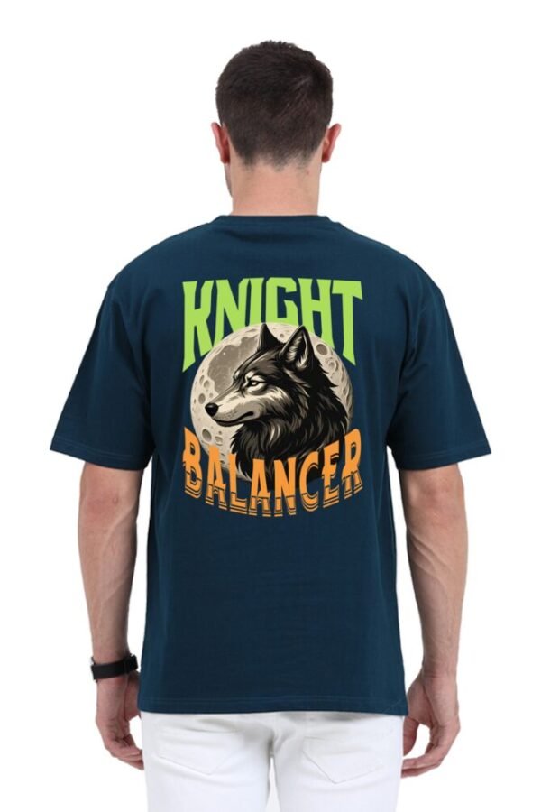 Knight Wolf Unisex Oversize Classic T-shirt - Image 12