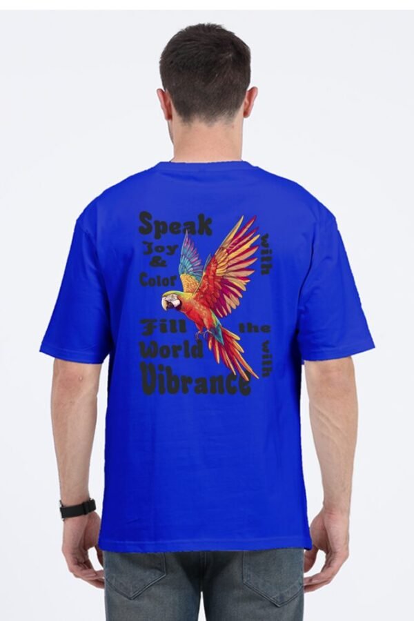 Vibrance of Parrot Unisex Oversize Classic T-shirt - Image 11