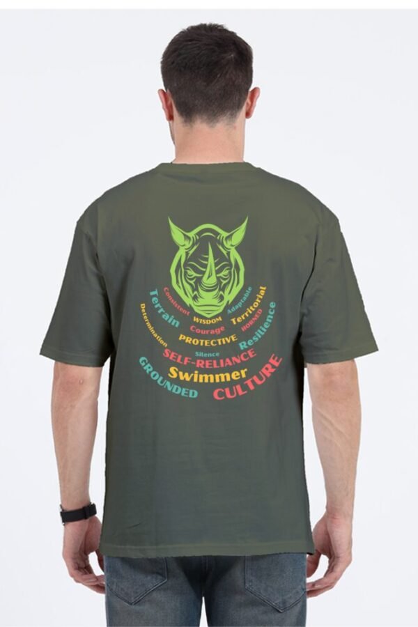 Rhino Attitude Unisex Oversize Classic T-shirt - Image 21