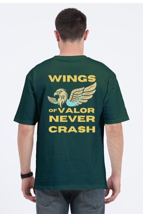 Wings of Valor Unisex Oversize Classic T-shirt - Image 11