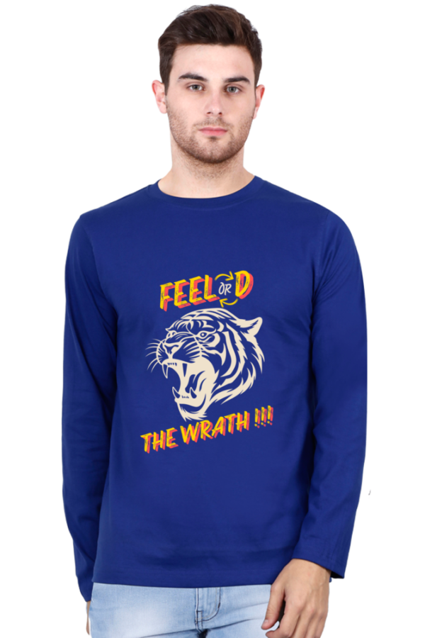 Feed or Feel The Wrath Men Full Sleeve T-shirt - Image 6