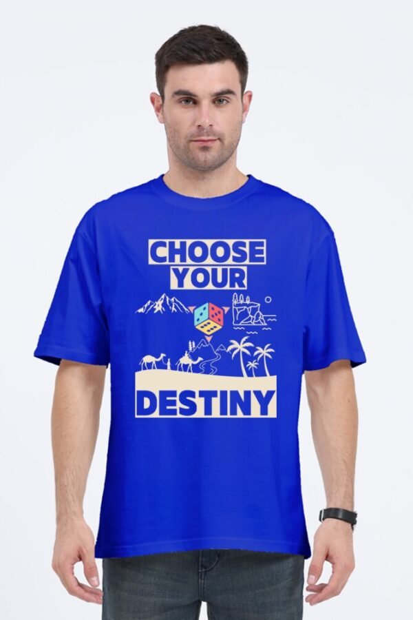 Choose Destiny Unisex Oversize Classic T-shirt - Image 8
