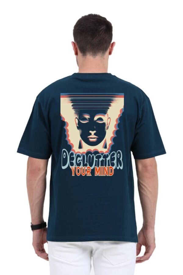 Declutter Mind Unisex Oversize Classic T-shirt - Image 3