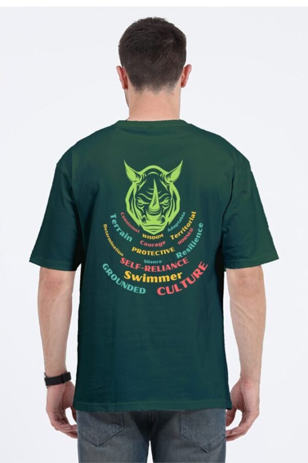 Rhino Attitude Unisex Oversize Classic T-shirt - Image 13