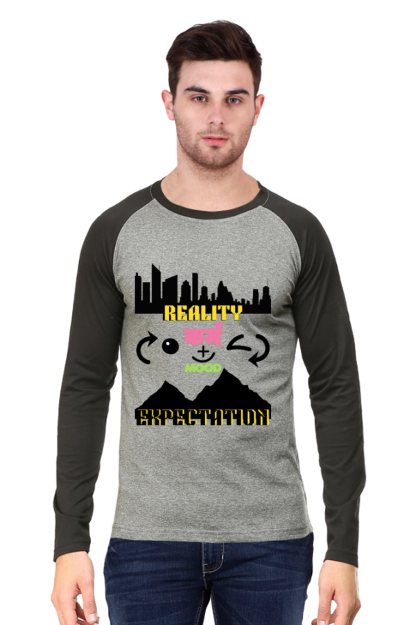 Karma Plus Mood Men Raglan Tees - Image 2