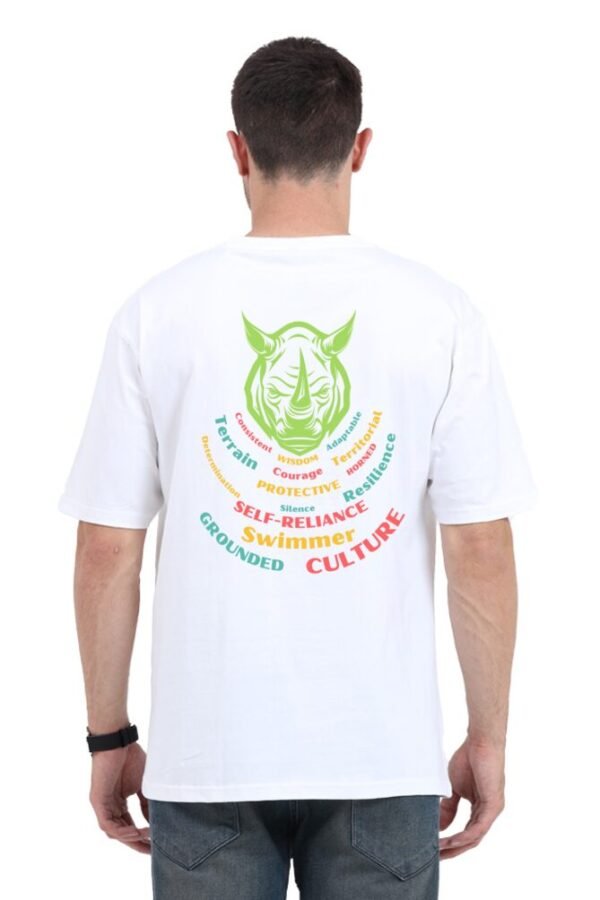 Rhino Attitude Unisex Oversize Classic T-shirt - Image 19