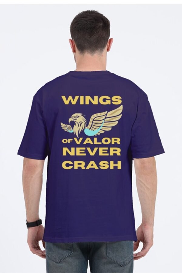 Wings of Valor Unisex Oversize Classic T-shirt - Image 7