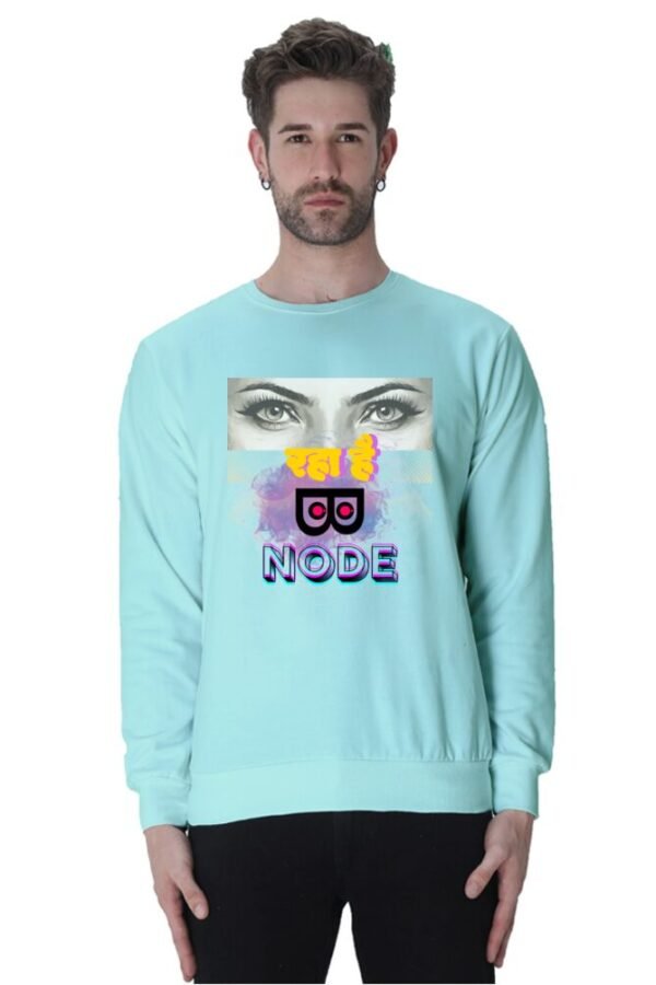 Dekh Raha hai Bnode Unisex Sweatshirt - Image 4
