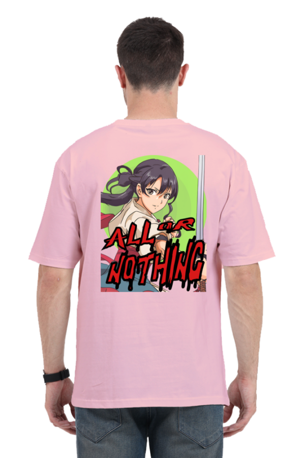All or Nothing Unisex Oversize Classic T-shirt - Image 11