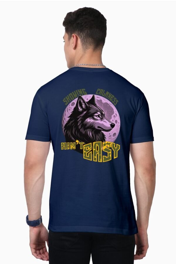 Calmness Ain't Easy Unisex Half Sleeve T-shirt - Image 6