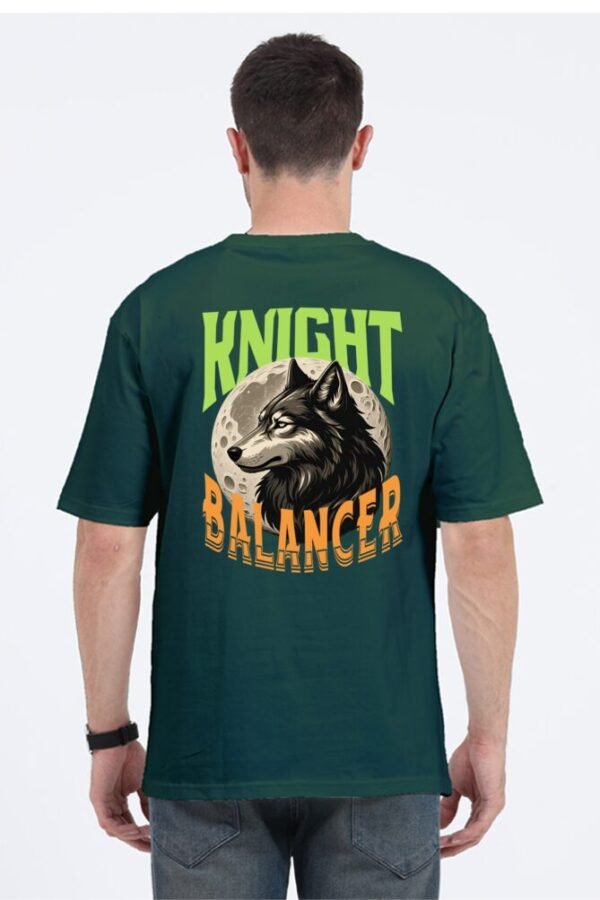 Knight Wolf Unisex Oversize Classic T-shirt - Image 9