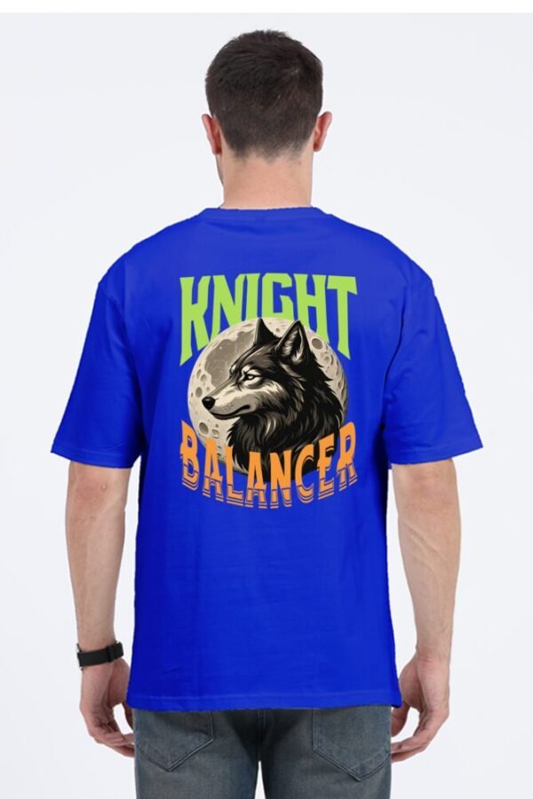 Knight Wolf Unisex Oversize Classic T-shirt - Image 8