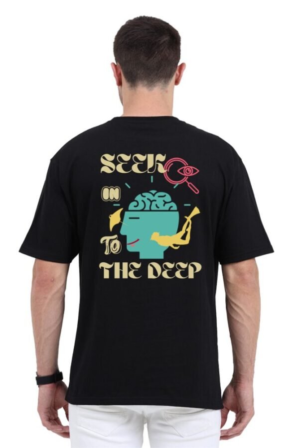 The Deep Seeker Unisex Oversize Classic T-shirt - Image 17
