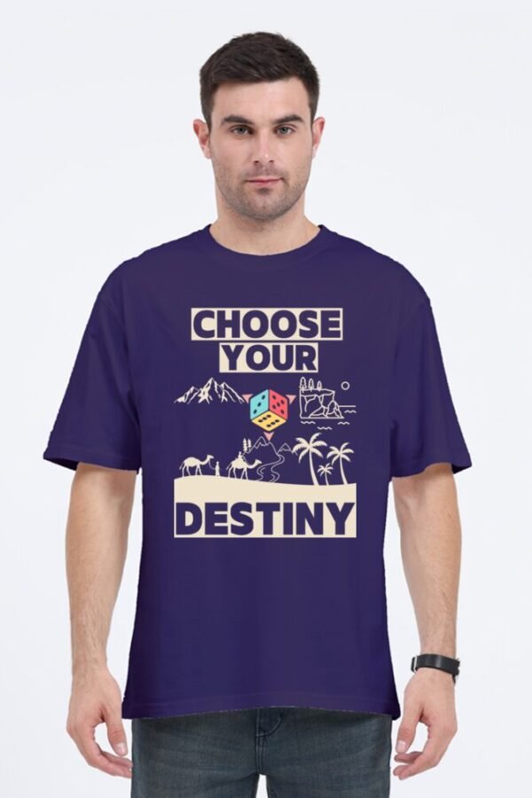 Choose Destiny Unisex Oversize Classic T-shirt - Image 6