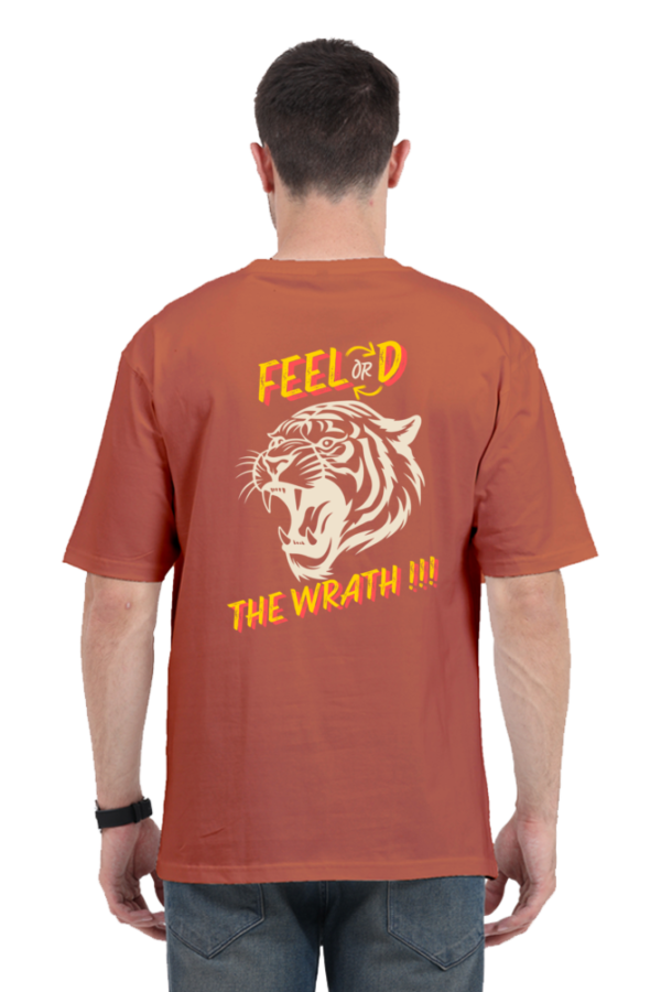 Feel The Wrath Tiger Unisex Oversize Classic T-shirt - Image 19