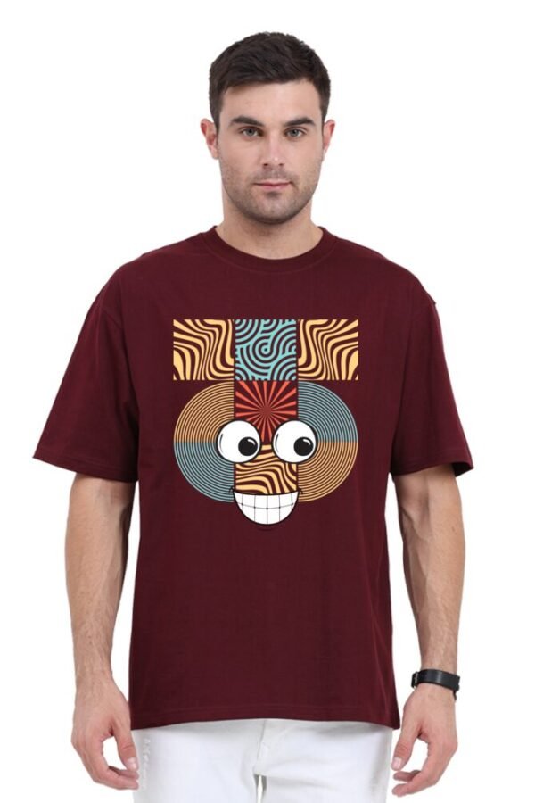 Objective Smile Unisex Oversize Classic T-shirt - Image 7